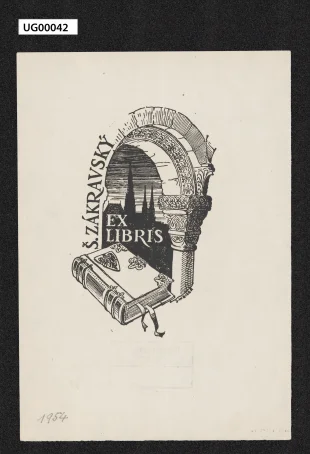 Ex libris Š. Zákravský