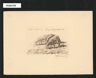 Ex libris Olga Hradečná