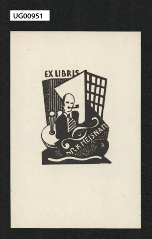 Ex libris Dr K Mejsnar