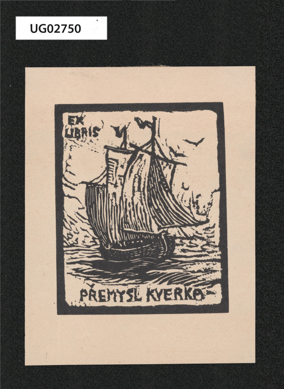 Ex libris Přemysl Kverka