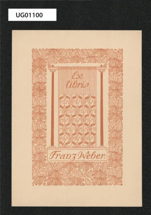 Ex libris Franz Weber