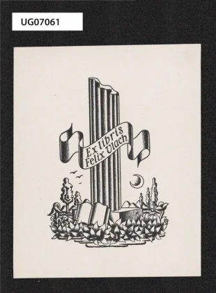 Ex libris Felix Vlach
