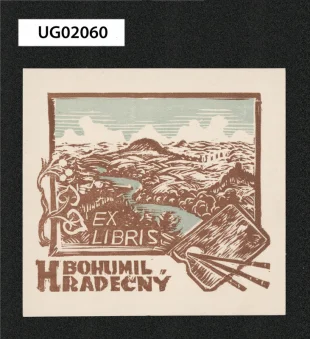 Ex libris Bohumil Hadečný