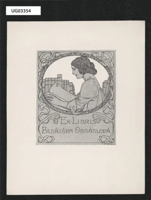 Ex libris Bedřiška Obrátilová
