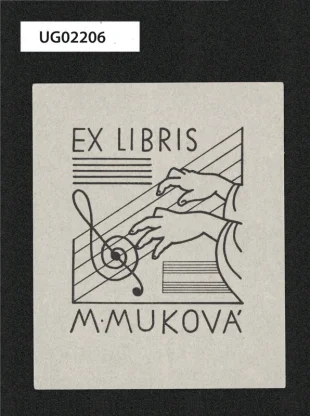 Ex libris M. Muková