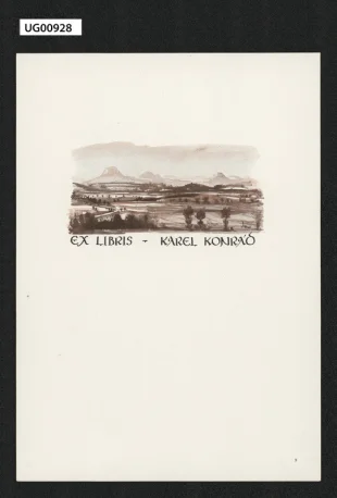 ex libris - Karel Konrád
