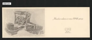 Novoročenka (1948) knihkupce F. Topiče