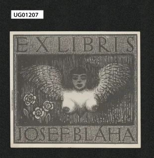 Ex libris Josef Bláha