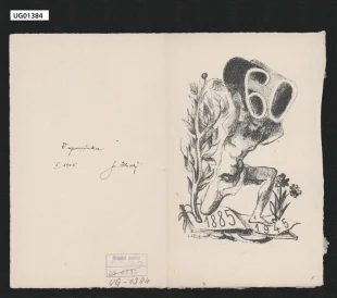 1885 - 1945 (J. Hladký), dvojlist