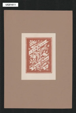Ex libris Fritz Braun