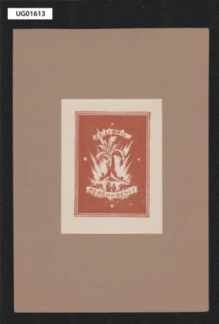 Ex libris Bedřich Beneš