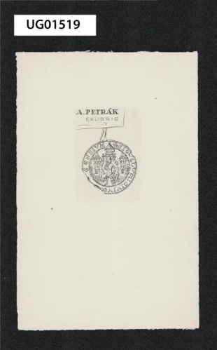 A. Petrák ex libris