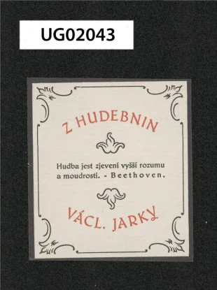 Z hudebnin Václ. Jarky