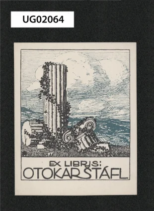 Ex libris : Otokar Štáfl (###)
