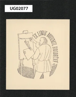 Ex libris Bohumil Hadečný