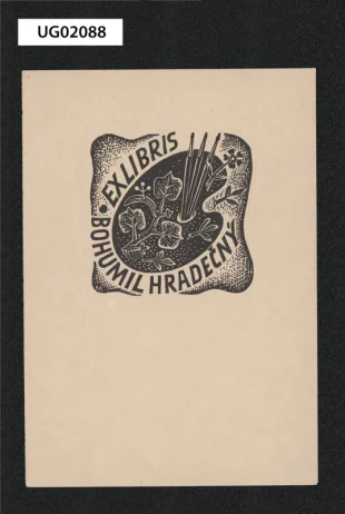 Ex libris Bohumil Hradečný
