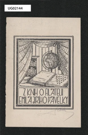 Z knih o filatelii Emila Jiřího Pavelky