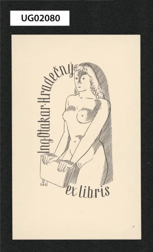 Ex libris Ing. Otakar Hadečný
