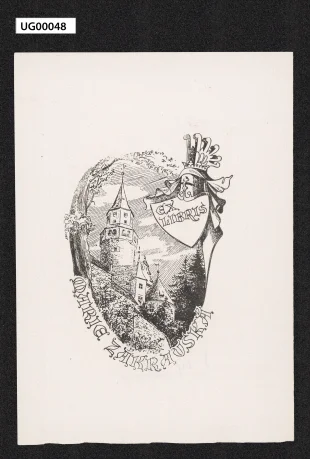 Ex libris Marie Zákravská