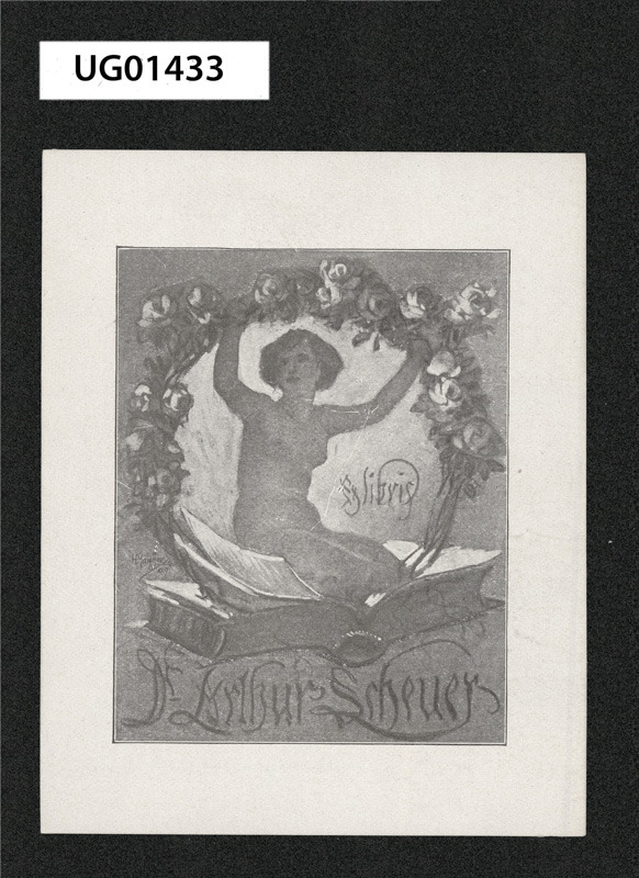 Ex librris Dr. Arthur Scheuer