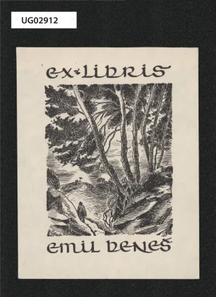 Ex libris Emil Beneš