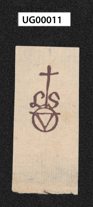 LS/ monogram s křížem