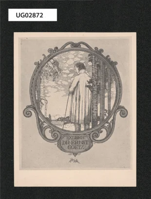Ex libris Dr. Ernst Goetz
