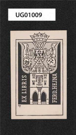 Ex libris Ferd. Hejna