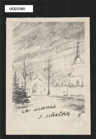Ex libris J. Jiřička