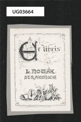 Ex libris L. Novák Strakonice