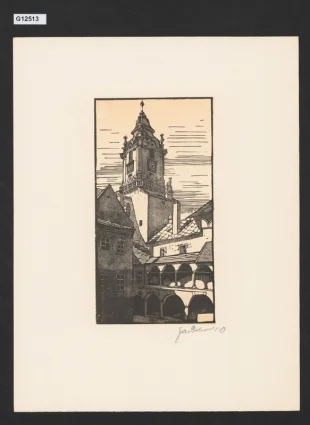 Cyklus Bratislava, 5. Dvor starej radnice