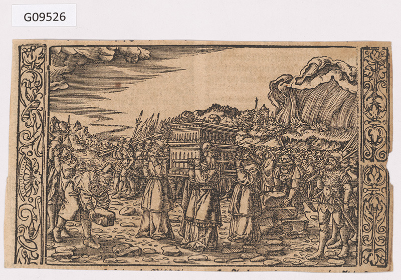 Ilustrace ke knize Jozue 3 - 4