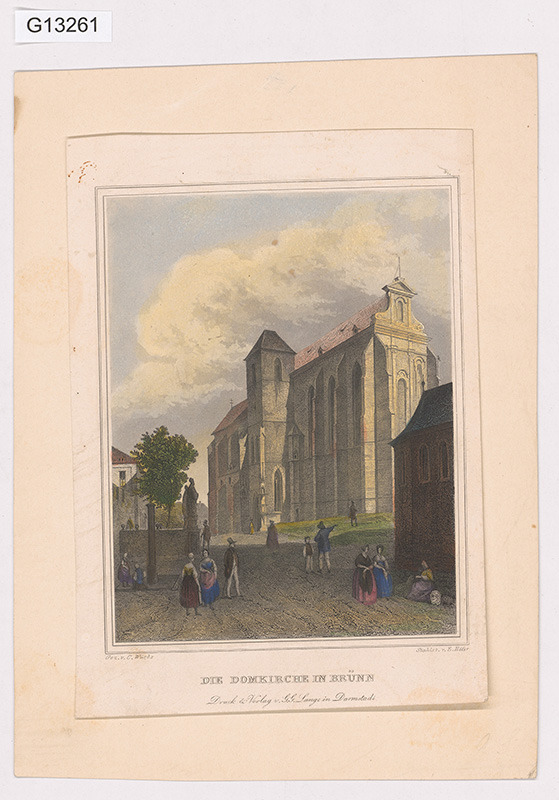 Die Domkirche in Brünn