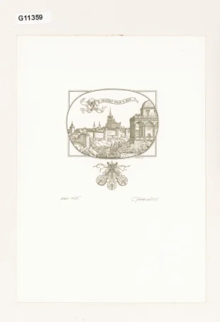 Chopin v osvobozenecké Praze 1829, ilustrace, Pražský hrad r. 1829
