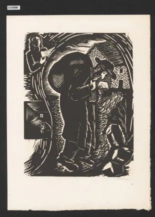 Papírový Mojšl, ilustrace ke Slezským písním P. Bezruče