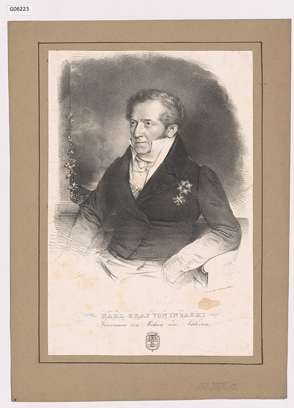 Karel hrabě von Inzaghi, guvernér Moravy a Slezska
