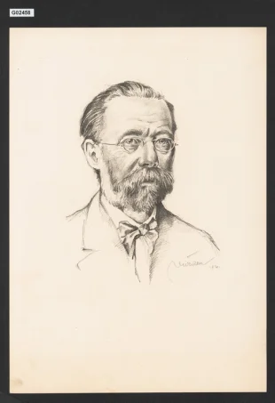Portrét B. Smetany