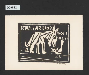 Ex libris Dr. Ant. Kolek