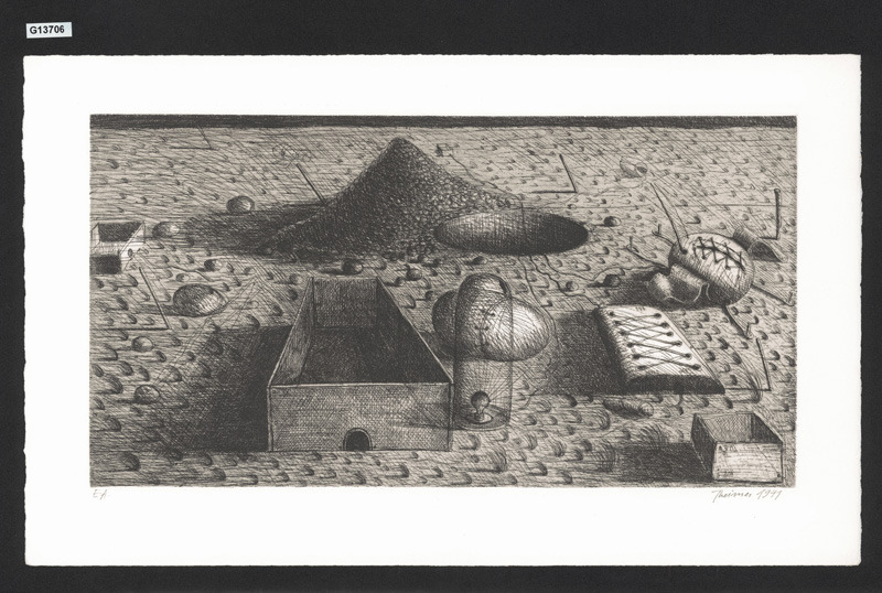 Grand trou avec Boîte carrée / Velká díra s krabicí