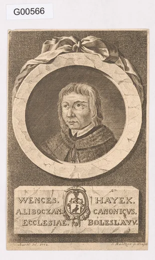 Podobizna Václav Hájka z Libočan