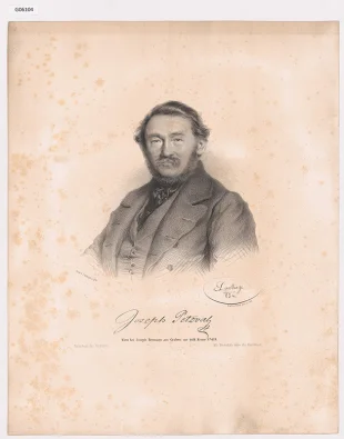 Portrét Josefa Petzvala