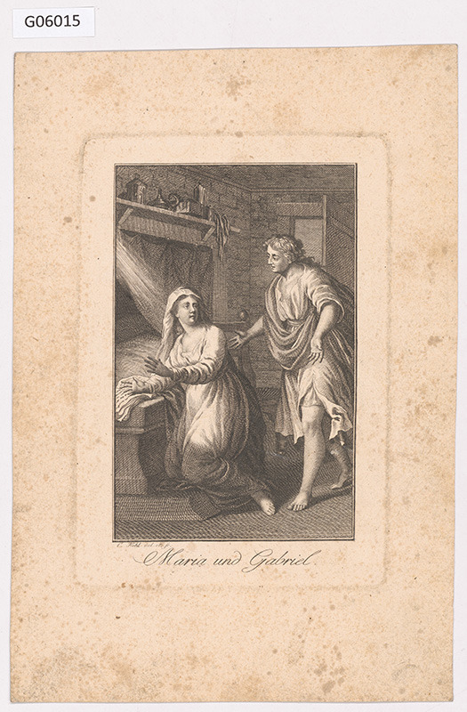 Maria a Gabriel