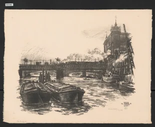 Na Temži II - Charing Cross bridge