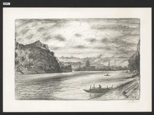 Vltava pod Vyšehradem