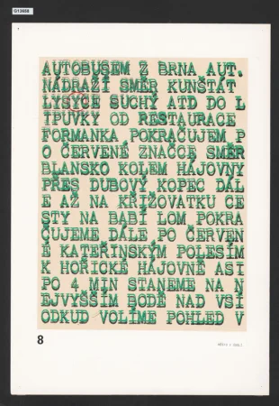 Akce Českomoravská vrchovina, Město v údolí
