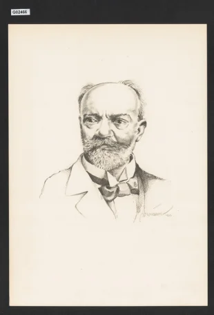 Portrét Ant. Dvořáka