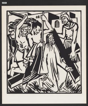Křížová cesta III. (Pán Ježíš padá pod křžem poprvé)