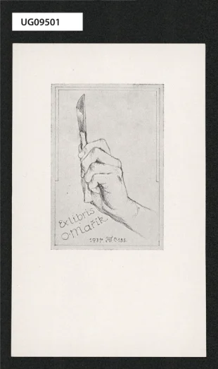 Ex libris O. Mařík