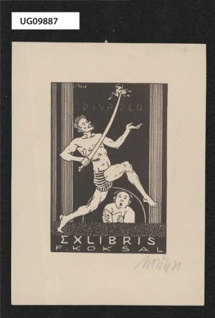 Ex libris F. Kokšal