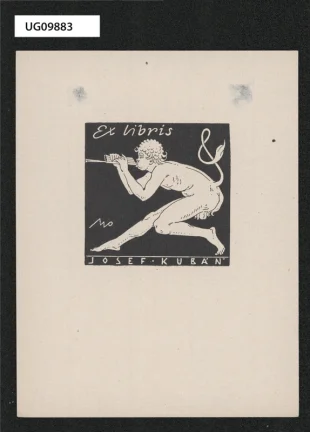 Ex libris Josef Kubáň
